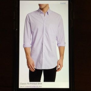 Peter Millar Classic Fit Printed Shirt